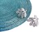 14" Beaded Placemats, Round Placemats, Charger Table Mats, Turquoise